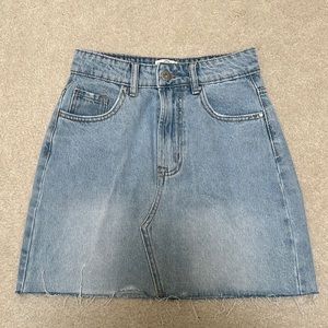 Denim Skirt